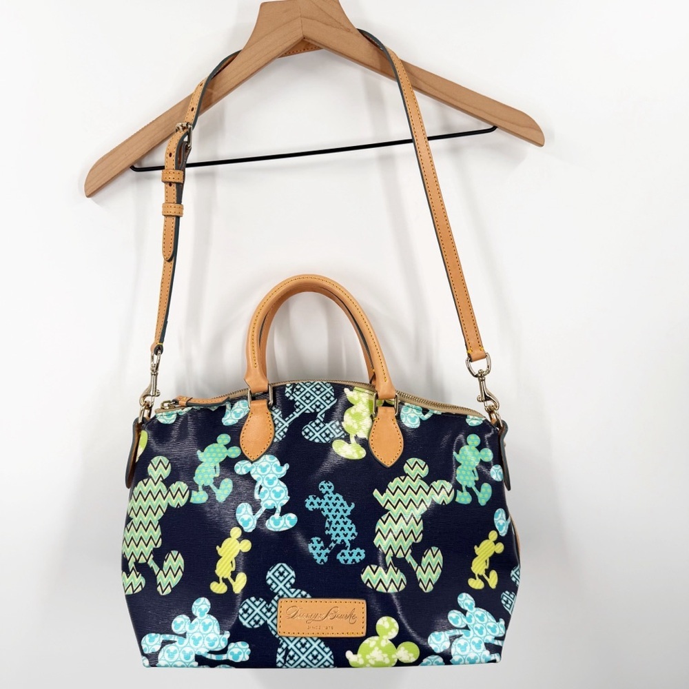 Disney Dooney & Bourke 2013 Mickey Marathon 20th Anniversary Satchel Purse
